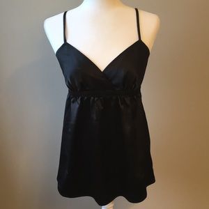 Express black sequin tank